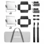 Godox Litemons LP600R 2x rinkinys RGB LED panelinė lemputė, 60W, 2500K-8500K, CRI 96, Bluetooth, dvigubas šviesos rinkinys