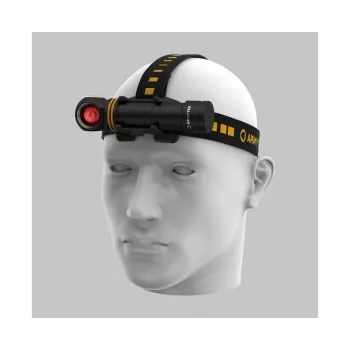 Armytek Elf C2 MAX WR USB-C įkraunama galvos lempa ir prožektorius, 2500 lm balta + 230 lm raudona, IP68, magnetinis galas, komplekte 18650 baterija