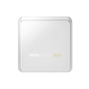 RODE RCDUOCOVER RØDECover Duo apsauginis dangtelis RØDECaster Duo, dūminio permatomo polikarbonato korpusas