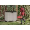 KETER GARDEN AND BALCONY BOX MIDI GREY-BLACK 132x71.5x113.5cm