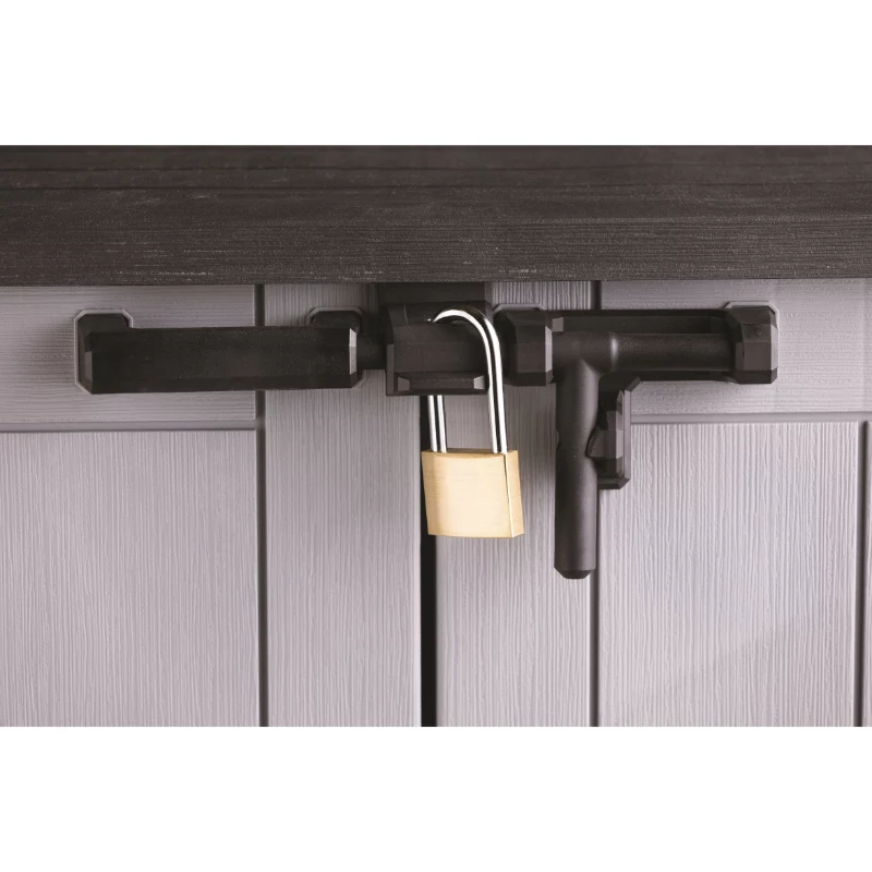 KETER GARDEN AND BALCONY BOX MIDI GREY-BLACK 132x71.5x113.5cm
