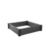 KETER Vista Modular modulinės kvadratinės lysvės apvadas 122x122x27 cm, pilkas