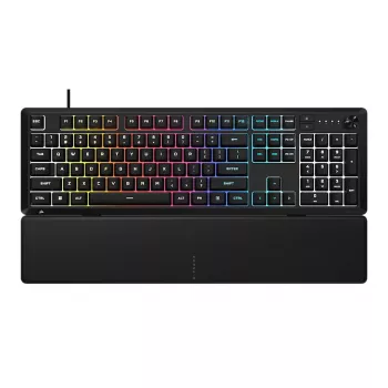 CORSAIR SKIFF 100 laidinė žaidimų klaviatūra su 10 zonų RGB apšvietimu, juoda