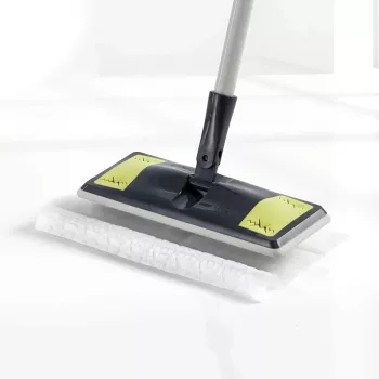 MERY grindų šluota dulkių surinkimui Dust Mop 25,8x10,5cm su 10 šluostėmis 29,5x21,5cm