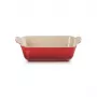LE CREUSET Heritage stačiakampė kepimo forma 19x14cm / 1,1L raudona