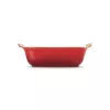 LE CREUSET Heritage stačiakampė kepimo forma 19x14cm / 1,1L raudona