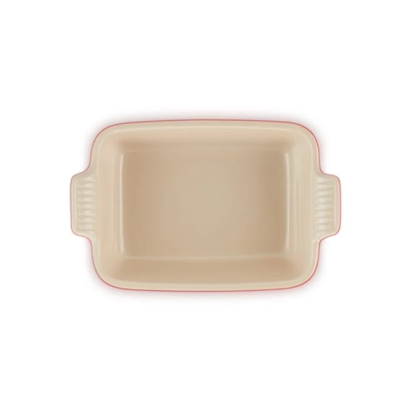 LE CREUSET Heritage stačiakampė kepimo forma 19x14cm / 1,1L raudona
