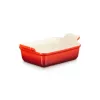 LE CREUSET Heritage stačiakampė kepimo forma 19x14cm / 1,1L raudona