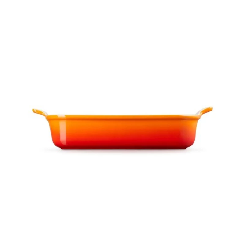 LE CREUSET Heritage stačiakampė kepimo forma, 32x24cm / 4L, oranžinė
