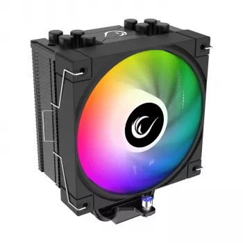 Rampage RM-C180 FROSTY ARGB 120mm CPU oro aušintuvas, 180W TDP, juodas
