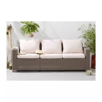 KETER California 3 vietų sodo sofa, beige