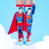 MADMIA vaikiškos kojinės iki kelių su 3D Superman pelerina iš DC Comics / MS001