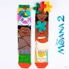 MADMIA Vaikiškos kojinės iki kelių Vaiana Moana 2 gėlės 3D Maui Disney / Md026
