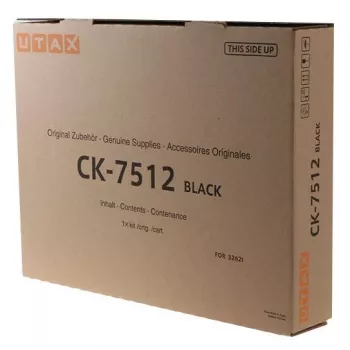 UTAX CK-7512 Originalus juodas tonerio komplektas (1T02V70TA0), 20 000 puslapių