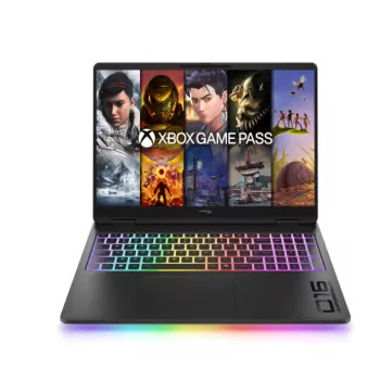 HP HyperX OMEN 16-ah1191ng 16,0 colių 2.5K OLED 240Hz nešiojamas kompiuteris, Intel Core Ultra 9 290HX Plus, 32GB RAM, 1TB SSD, RTX 5080, Windows 11