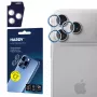 3MK PROTECTION Apple iPhone 18 Pro / 18 Pro Max HARDY Lens Protection Pro šviesiai mėlynos spalvos objektyvo apsauga