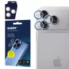3MK PROTECTION Apple iPhone 18 Pro / 18 Pro Max HARDY Lens Protection Pro šviesiai mėlynos spalvos objektyvo apsauga