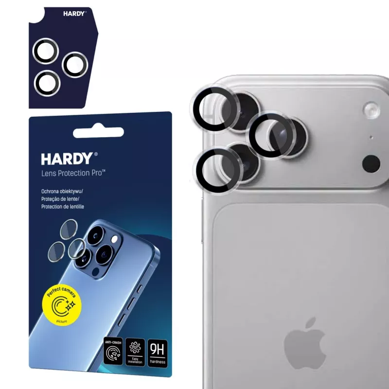3MK PROTECTION Apple iPhone 18 Pro / 18 Pro Max HARDY Lens Protection Pro permatomas