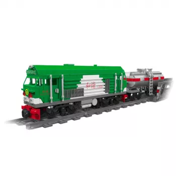 LEAN TOYS Konstrukciniai blokai nuotolinio valdymo tankas traukinys RC 1090 dalių
