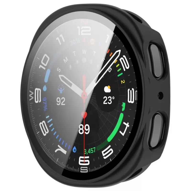 Tech-Protect Defense dėklas Samsung Galaxy Watch 8 / 9 (40 mm) matinis juodas