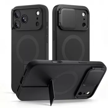 TECH-PROTECT Kevlar Aura MagSafe dėklas iPhone 17 Pro / 18 Pro juodas