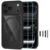 TECH-PROTECT MAGONE MAGSAFE CC + GLASS 2-PACK IPHONE 17 PRO / 18 PRO juodas/permatomas