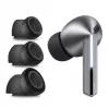 Tech-Protect ausų antgaliai Samsung Galaxy Buds 3 Pro ausinėms, dydžiai S / M / L, juodi (3 poros)
