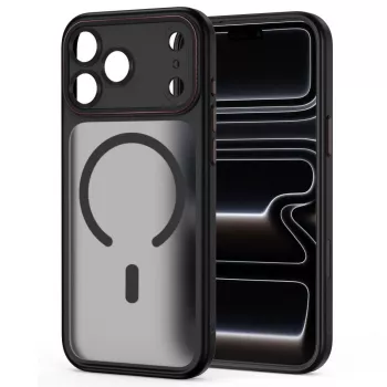 TECH-PROTECT MAGCAM MAGSAFE IPHONE 17 PRO / 18 PRO MATINIS JUODAS/RAUDONAS