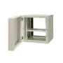EMITER EM/AH6512 12U sieninis tinklo spintelė, 600×550×635 mm, stiklinėmis durelėmis