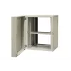 EMITER EM/AH6515 15U sieninis tinklo spintelė 600x550x770 mm, grūdinto stiklo durelės, juoda