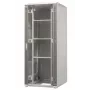 EMITER EM/SH05D-8042 laisvai stovintis serverių spintos korpusas 42U 800x1000x1980mm juodas stiklo/plieno durelės