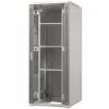 EMITER EM/SH05D-8042 laisvai stovintis serverių spintos korpusas 42U 800x1000x1980mm juodas stiklo/plieno durelės