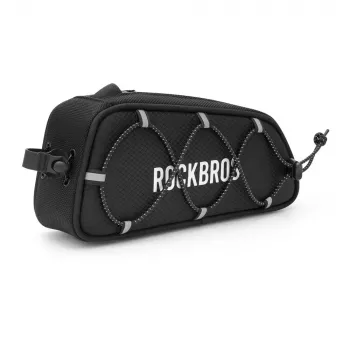 Rockbros TL004 ROAD TO SKY 0,7 l dviračio rėmo rankinė, atspari vandeniui - juoda
