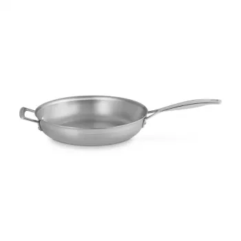 LE CREUSET 3 sluoksnių nerūdijančio plieno keptuvė be dangos Ø28cm