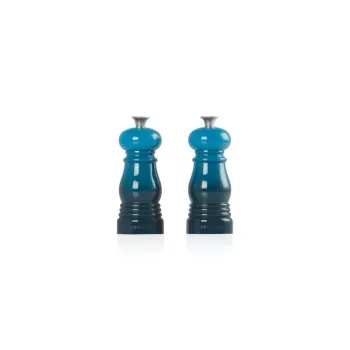 Le Creuset druskos ir pipirų malūnėlių rinkinys 11cm mėlynas