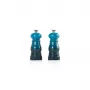 Le Creuset druskos ir pipirų malūnėlių rinkinys 11cm mėlynas