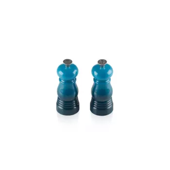 Le Creuset druskos ir pipirų malūnėlių rinkinys 11cm mėlynas
