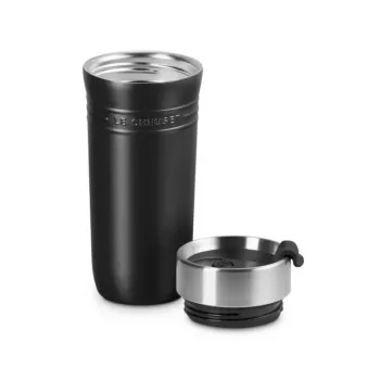 LE CREUSET ON THE GO termosas 350 ml matinė juoda