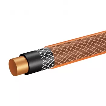 NEO TOOLS 15-802 1/2 colio x 50 m 4 sluoksnių sodo žarna, 25 bar atsparumas plyšimui, atspari UV ir dumbliams, nesipainiojanti lanksti PVC, žalia