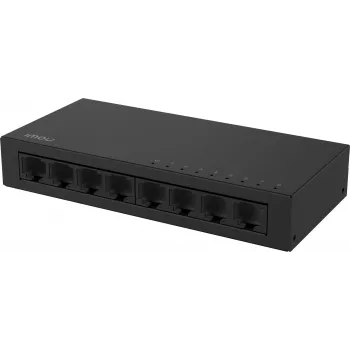 IMOU SF108 8 portų Fast Ethernet nevaldomas stalinis komutatorius, metalinis korpusas, 10/100 Mbps, Plug and Play