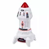 LEAN TOYS Kosmoso rinkinys su raketomis, erdvėlaiviu, astronautais, moduliu, šviesomis ir garsais