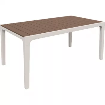 Keter Harmony sodo stalas White/Beige 29201231587