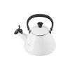 Le Creuset Kettle Kone 1.6L virdulys, baltas