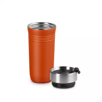LE CREUSET Thermo mug ON THE GO 350ml oranžinė
