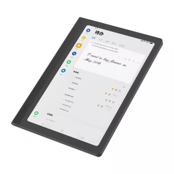 HUION Note E X50 10,3 colio E-Ink planšetinis kompiuteris su PenTech 3.0 rašikliu, 4GB RAM, 64GB atminties, Android 11, dviejų tonų priekiniu apšvietimu, aliumininiu galiniu dangteliu