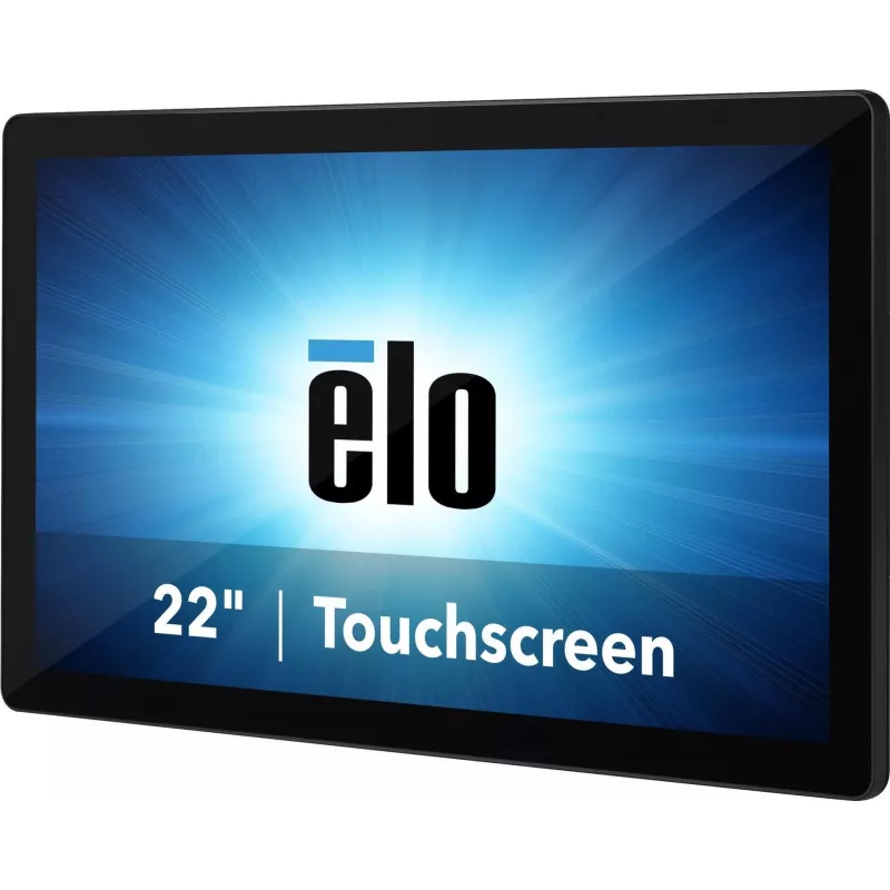 Elo Touch Solutions Elo I-Series 2.0 ESY22i3 - All-in-One (visas komplektas) - Core i3 8100T / 3,1 GHz - RAM 8 GB - SSD 128 GB - UHD Graphics 630 - GigE - WLAN: 802.11a/b/g/n/ac, Bluetooth 5.0 - Win 10 IoT Enterprise LTSC 64-bit - Monitorius: LED 54,6 cm 