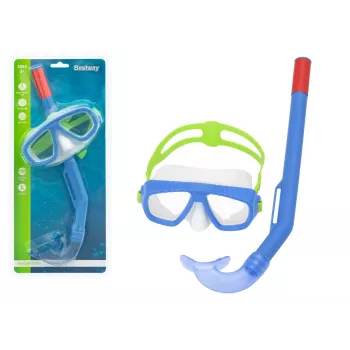 Nardymo kaukė su snorkeliu Navy Blue Bestway 24018