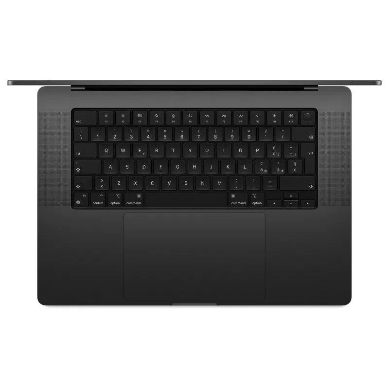 Apple MacBook Pro 16 colių M5 Space Black / M5 Max 18 branduolių CPU, 40 branduolių GPU / 64GB / 2TB SSD / vokiška klaviatūra