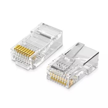 Ugreen NW110 RJ45 Ethernet kištukai, 8P/8C, Cat.5/5e, UTP (100 vnt.)
