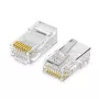 Ugreen NW110 RJ45 Ethernet kištukai, 8P/8C, Cat.5/5e, UTP (100 vnt.)